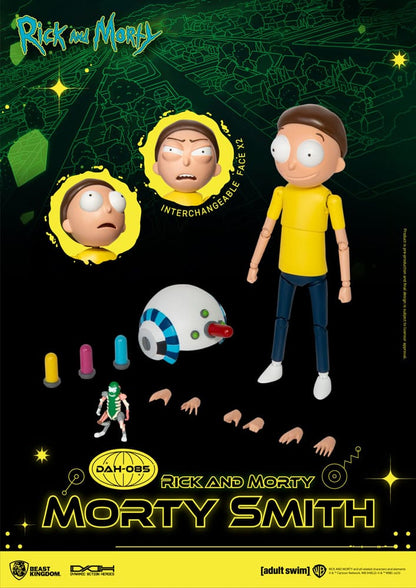 Rick und Morty Dynamic 8ction Heroes Actionfigur 1/9 Morty Smith 23 cm