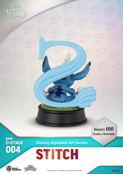 Disney Mini Diorama Stage Statues 6-pack 100 Years of Wonder - Disney Alphabet Art 10 cm