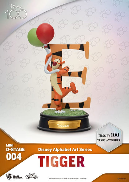 Disney Mini Diorama Stage Statues 6-pack 100 Years of Wonder - Disney Alphabet Art 10 cm
