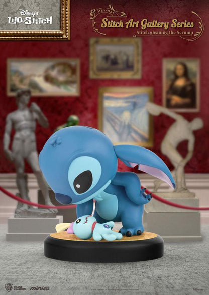 Lilo &amp; Stitch Mini Egg Attack Figure 8 cm Assortment Stitch Art Gallery Series (6)