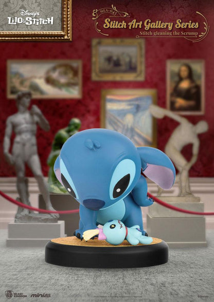 Lilo &amp; Stitch Mini Egg Attack Figure 8 cm Assortment Stitch Art Gallery Series (6)
