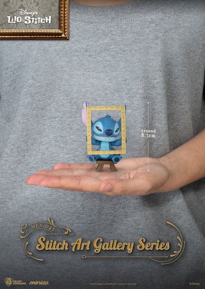 Lilo &amp; Stitch Mini Egg Attack Figure 8 cm Assortment Stitch Art Gallery Series (6)