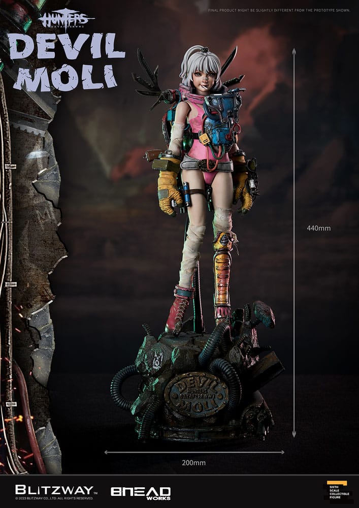 Hunters: Day After WWIII Actionfigur 1/6 Devil Moli 44 cm