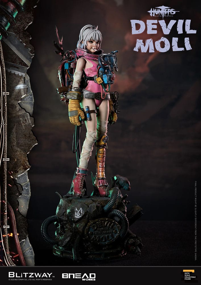 Hunters: Day After WWIII Actionfigur 1/6 Devil Moli 44 cm