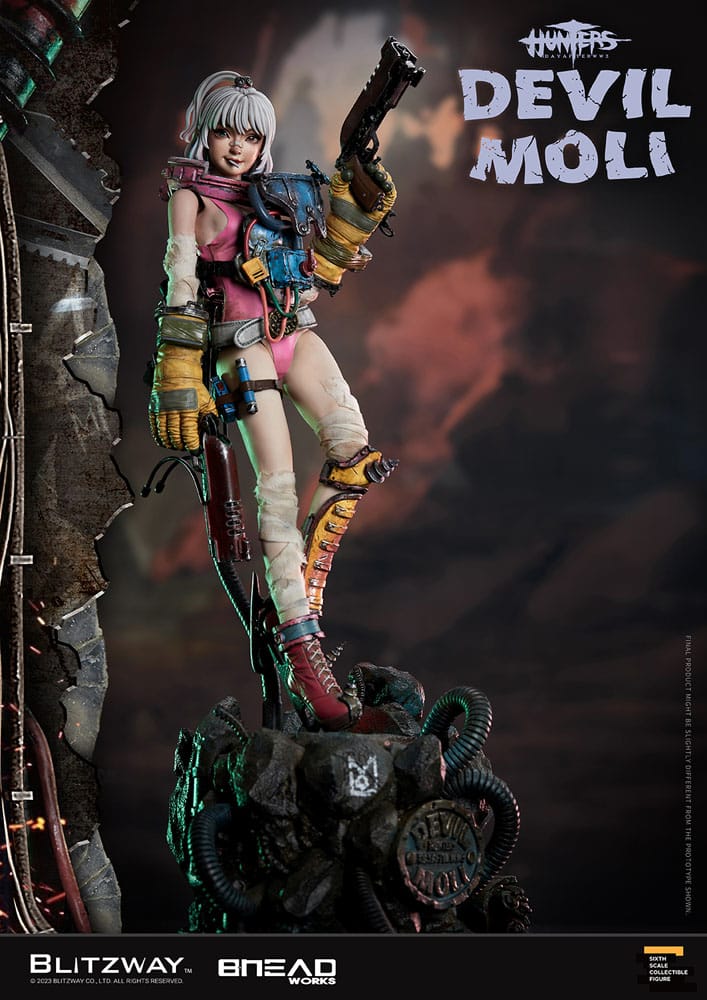 Hunters: Day After WWIII Actionfigur 1/6 Devil Moli 44 cm
