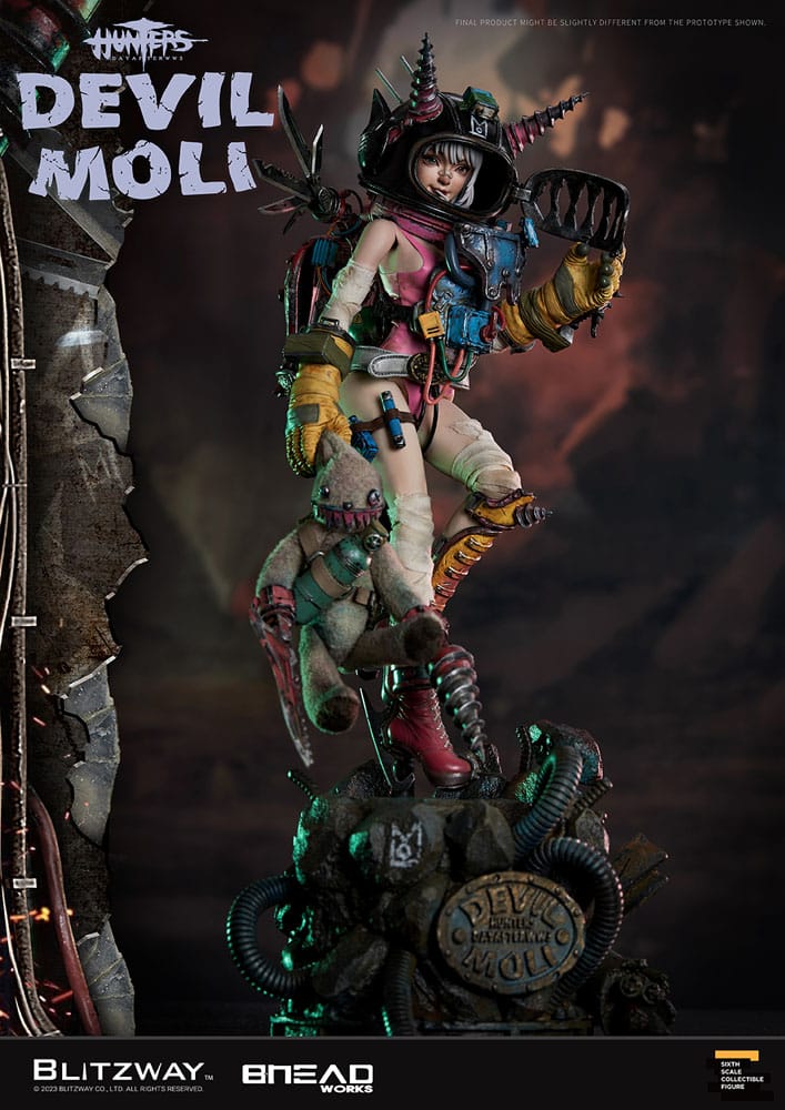 Hunters: Day After WWIII Actionfigur 1/6 Devil Moli 44 cm