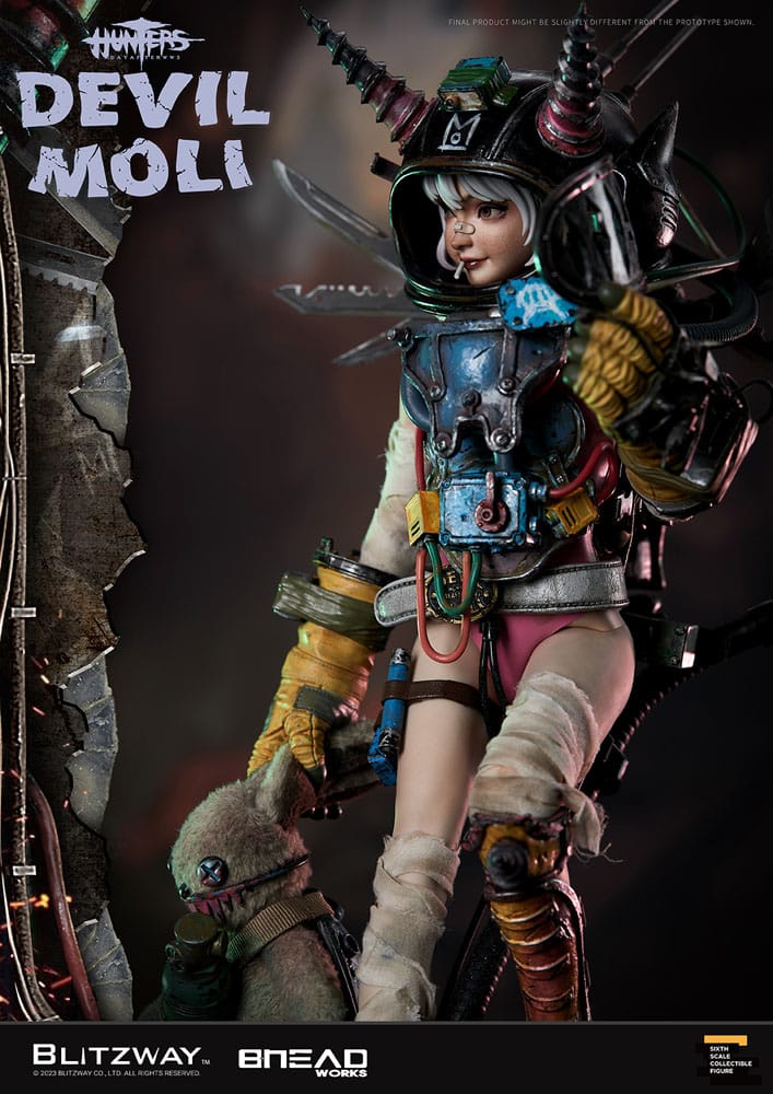 Hunters: Day After WWIII Actionfigur 1/6 Devil Moli 44 cm