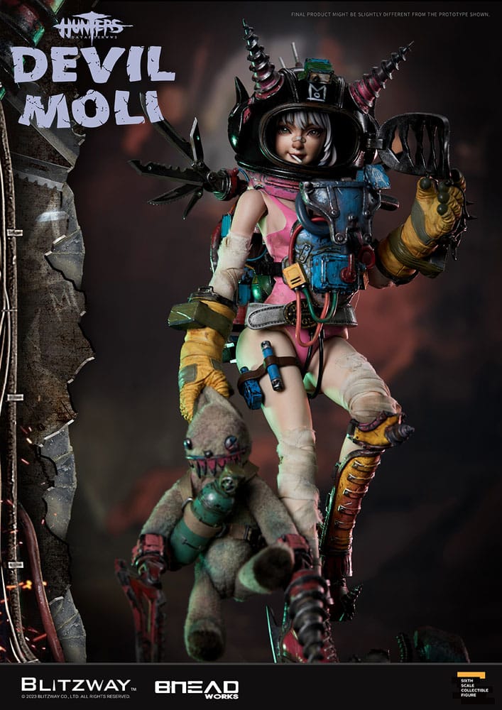 Hunters: Day After WWIII Actionfigur 1/6 Devil Moli 44 cm