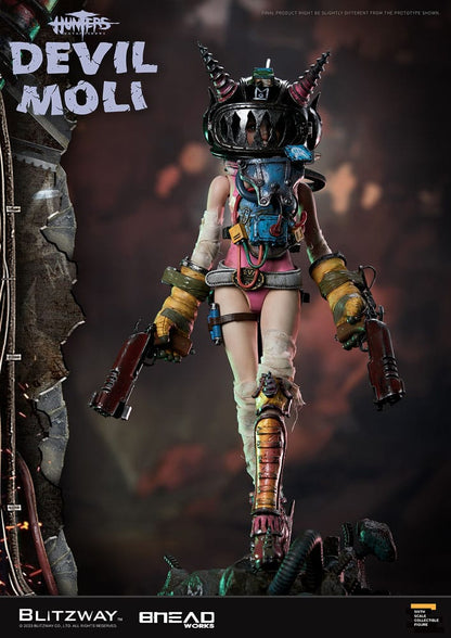 Hunters: Day After WWIII Action Figure 1/6 Devil Moli 44 cm