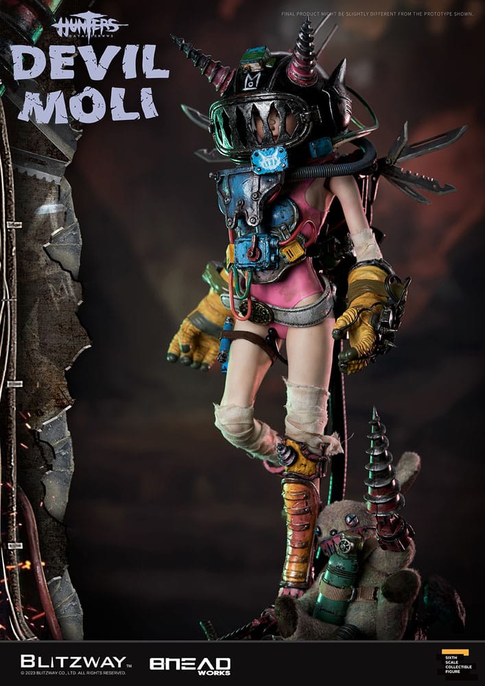 Hunters: Day After WWIII Actionfigur 1/6 Devil Moli 44 cm