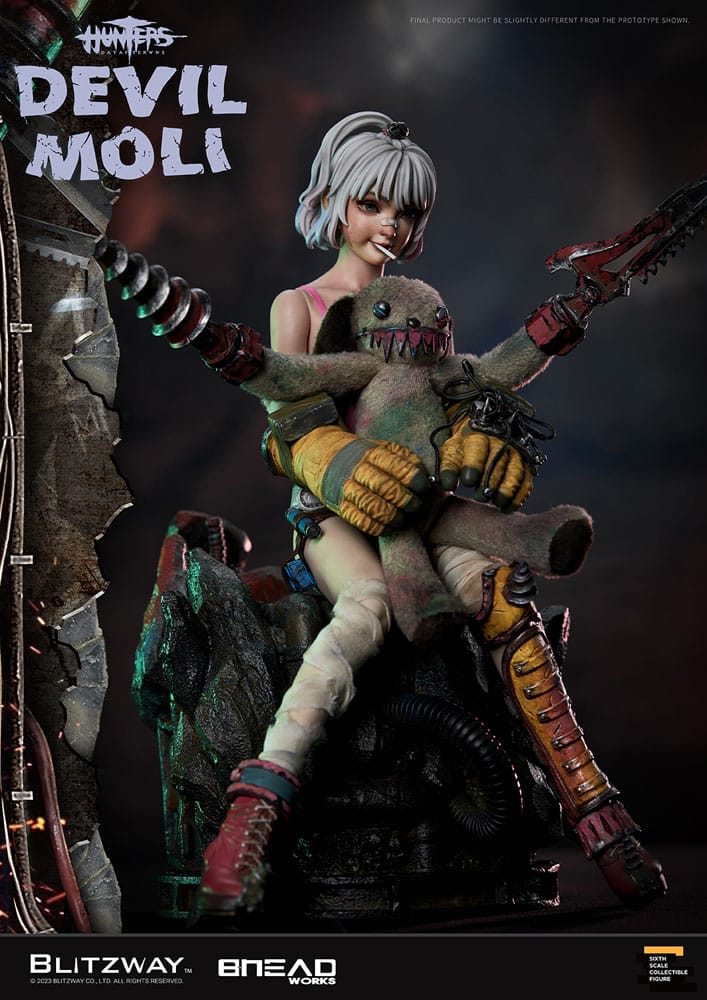 Hunters: Day After WWIII Actionfigur 1/6 Devil Moli 44 cm