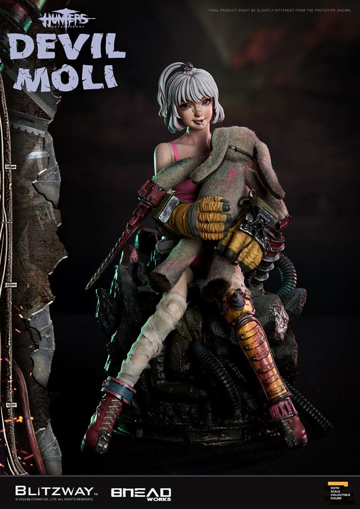 Hunters: Day After WWIII Actionfigur 1/6 Devil Moli 44 cm