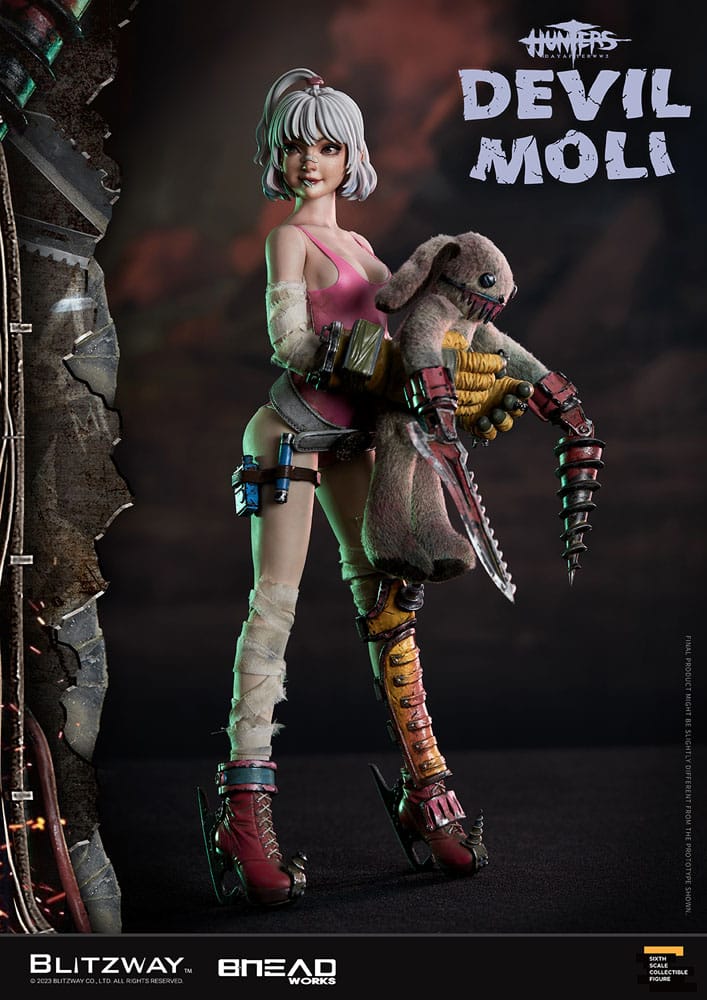 Hunters: Day After WWIII Actionfigur 1/6 Devil Moli 44 cm