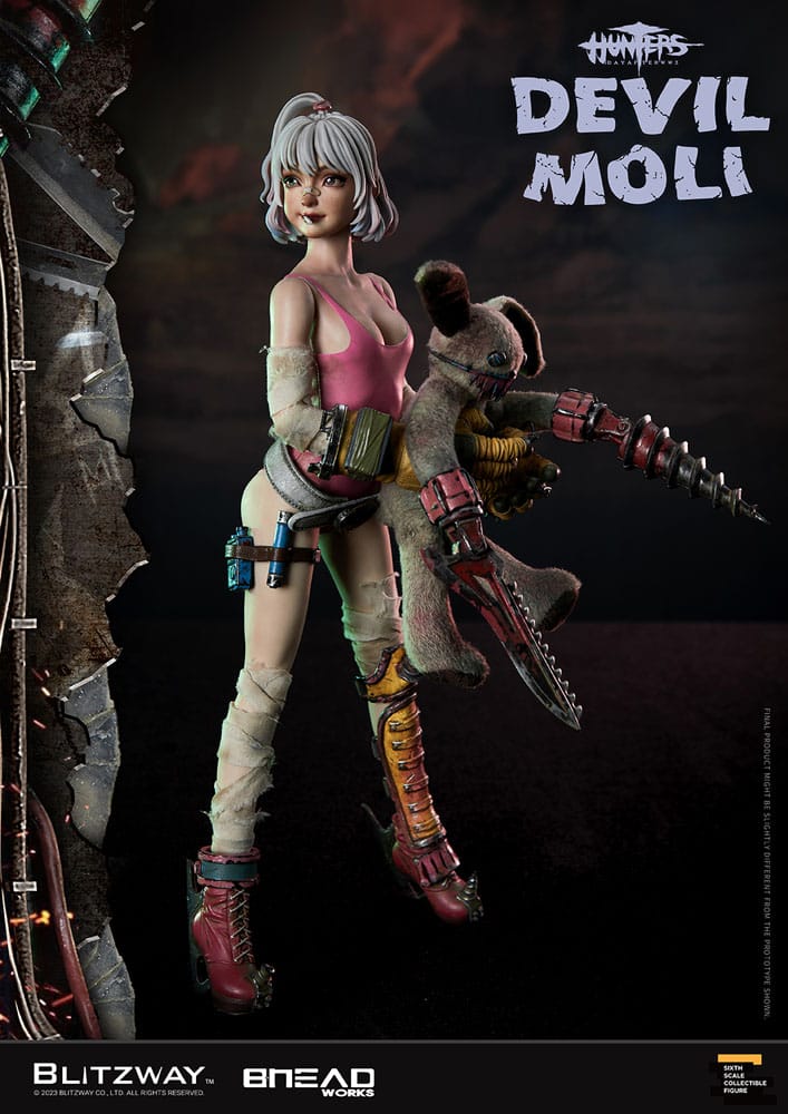 Hunters: Day After WWIII Actionfigur 1/6 Devil Moli 44 cm