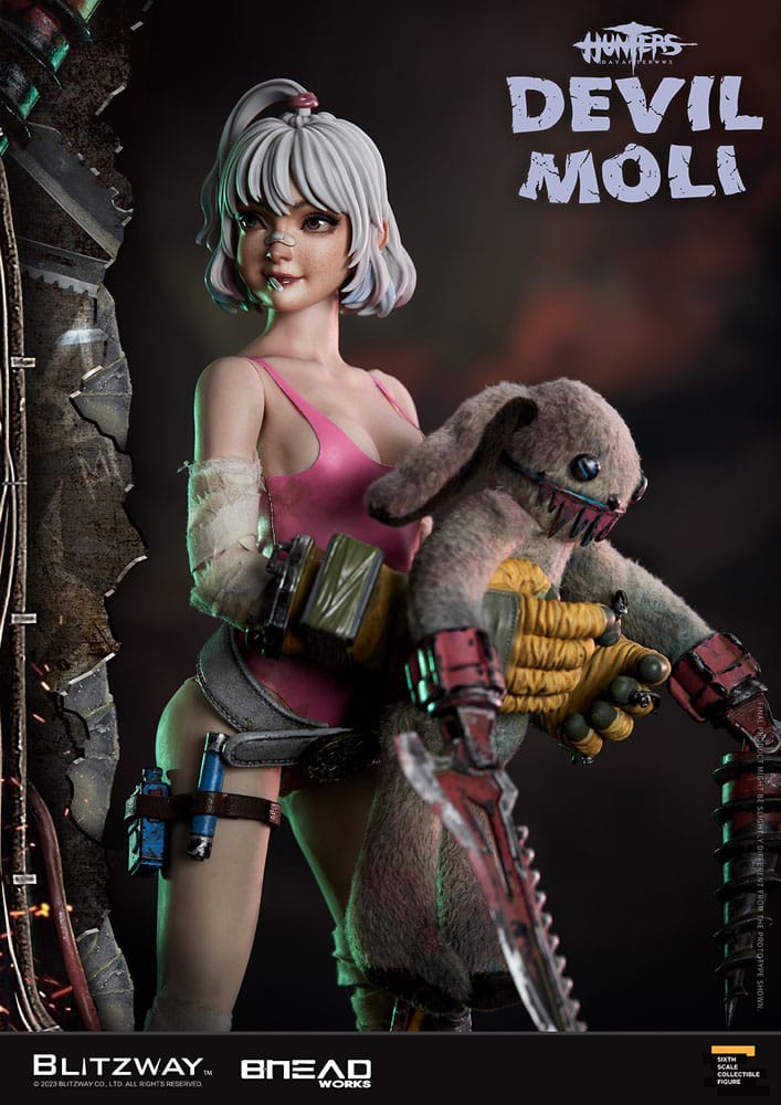 Hunters: Day After WWIII Actionfigur 1/6 Devil Moli 44 cm