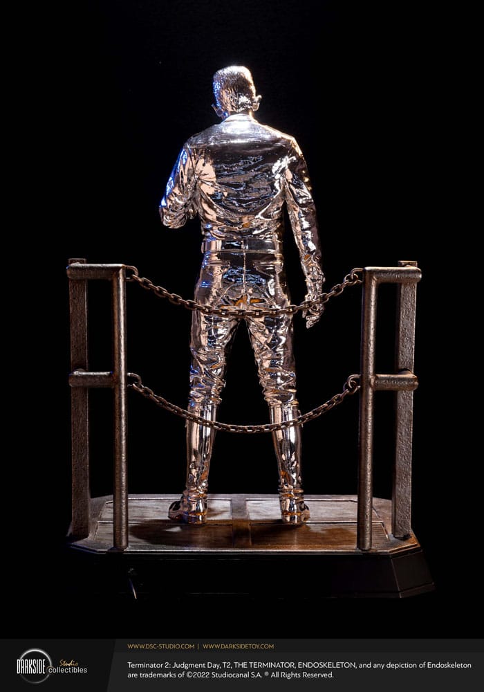 Terminator 2 Judgment Day Premium Statue 1/3 T-1000 Liquid Metal 30th Anniversary Edition 70 cm