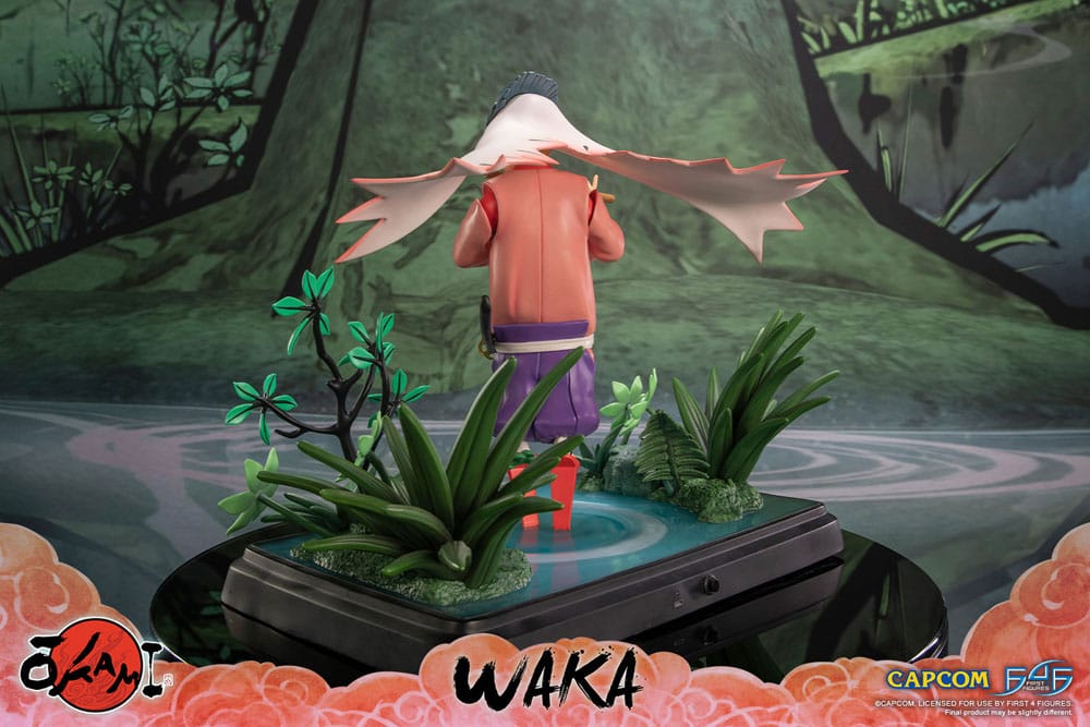 Okami-Statue Waka 42 cm