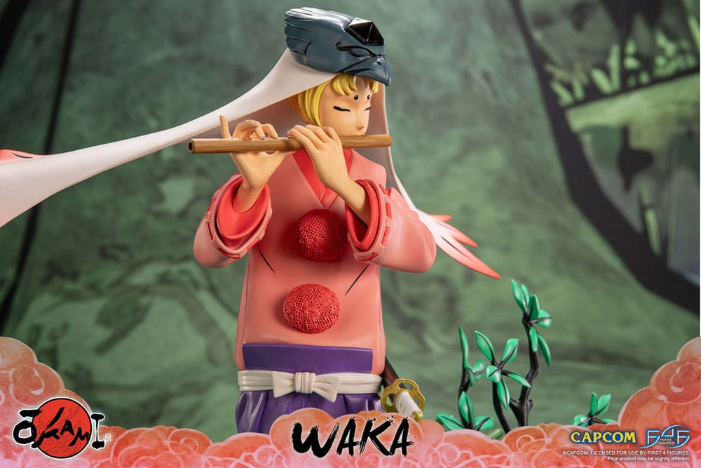Okami-Statue Waka 42 cm