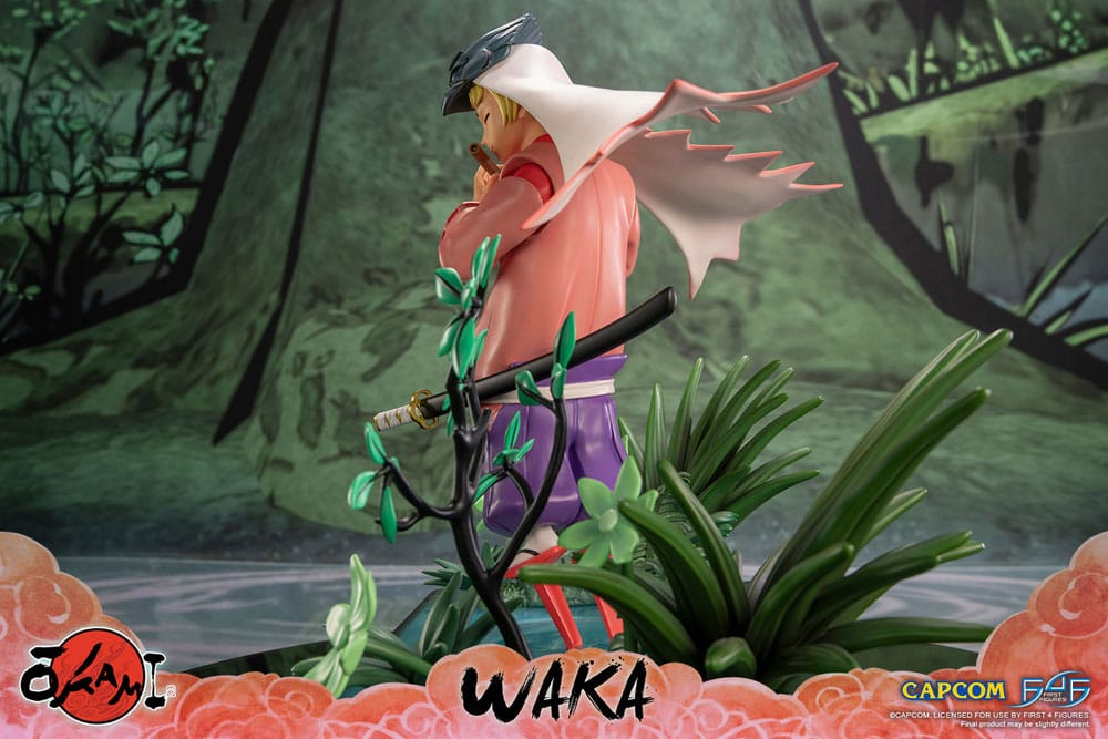 Okami-Statue Waka 42 cm