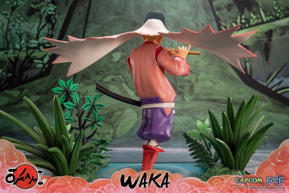 Okami-Statue Waka 42 cm