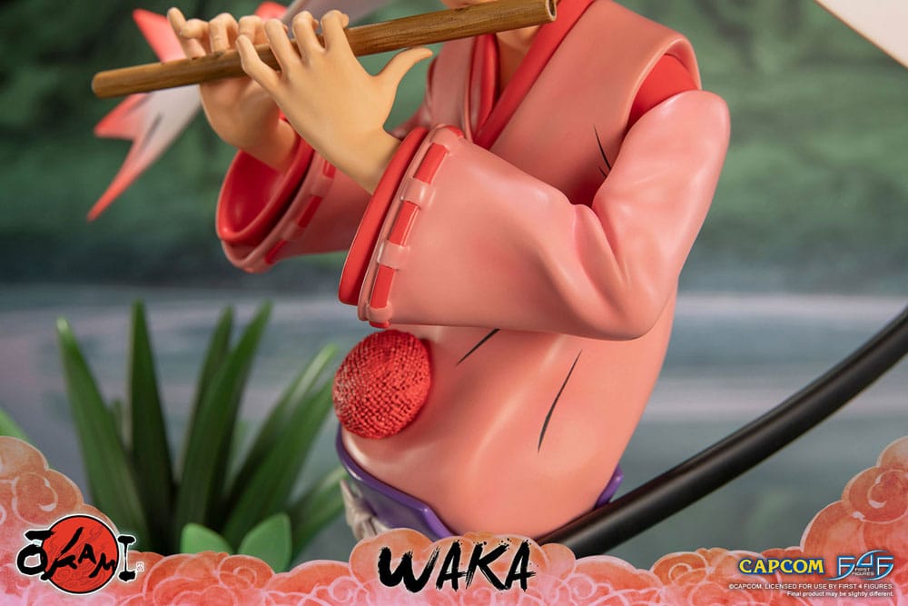 Okami-Statue Waka 42 cm