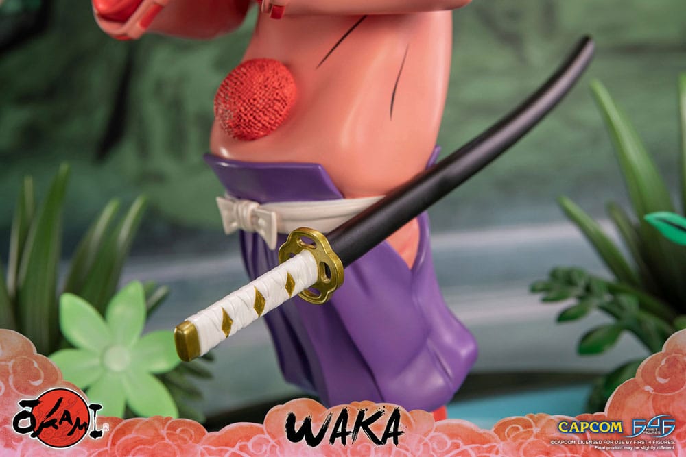 Okami-Statue Waka 42 cm
