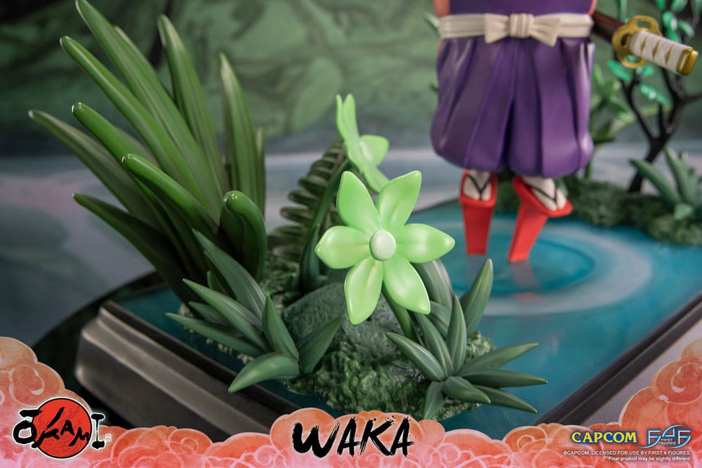 Okami-Statue Waka 42 cm