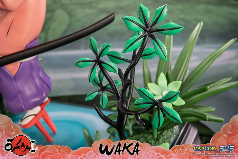 Okami-Statue Waka 42 cm