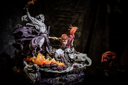 Rurouni Kenshin Elite Exklusive Statue 1/6 Kenshin vs. Shishio 25. Jubiläumsedition 60 cm