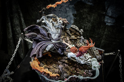 Rurouni Kenshin Elite Exklusive Statue 1/6 Kenshin vs. Shishio 25. Jubiläumsedition 60 cm