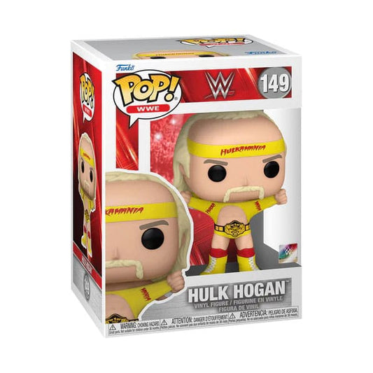 WWE POP! Vinylfigur Hulkamania mit Gürtel 9 cm