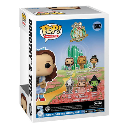 The Wizard of Oz POP &amp; Buddy! Movies Vinyl Figure Dorothy w/Toto 9 cm