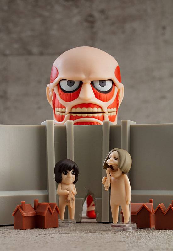 Attack on Titan Nendoroid Actionfigur Colossal Titan Renewal Set 10 cm