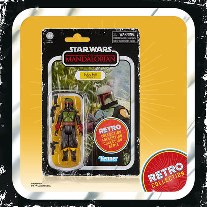 Star Wars The Mandalorian Retro Collection Action Figure 2022 Boba Fett (Morak) 10 cm