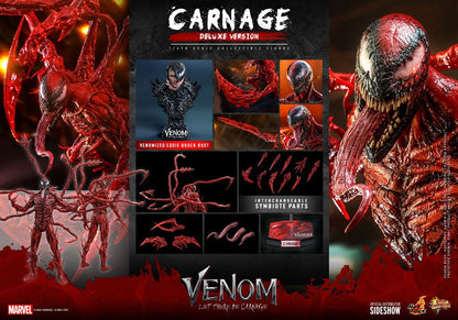 Venom: Let There Be Carnage Movie Masterpiece Series PVC Actionfigur 1/6 Carnage Deluxe Ver. 43 cm