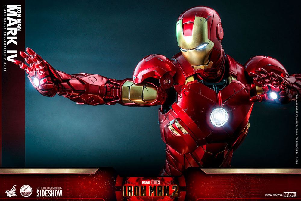 Iron Man 2 Action Figure 1/4 Iron Man Mark IV 49 cm