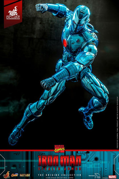 Marvel Comics Diecast Actionfigur 1/6 Iron Man (Stealth Armor) Hot Toys Exclusive 33 cm