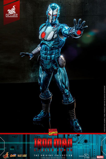 Marvel Comics Diecast Actionfigur 1/6 Iron Man (Stealth Armor) Hot Toys Exclusive 33 cm