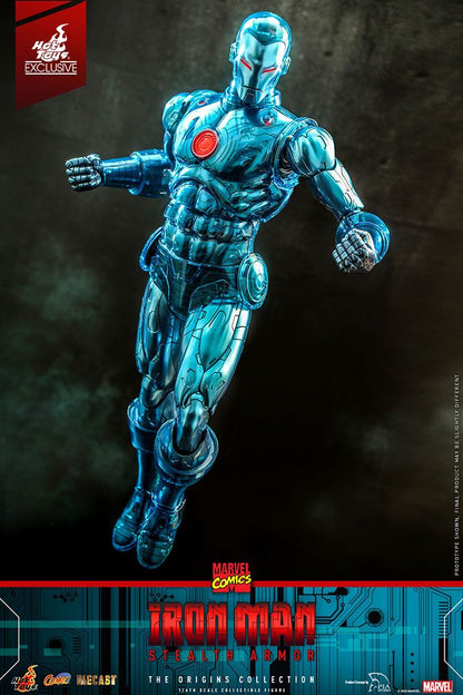 Marvel Comics Diecast Actionfigur 1/6 Iron Man (Stealth Armor) Hot Toys Exclusive 33 cm