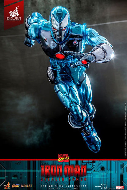 Marvel Comics Diecast Actionfigur 1/6 Iron Man (Stealth Armor) Hot Toys Exclusive 33 cm