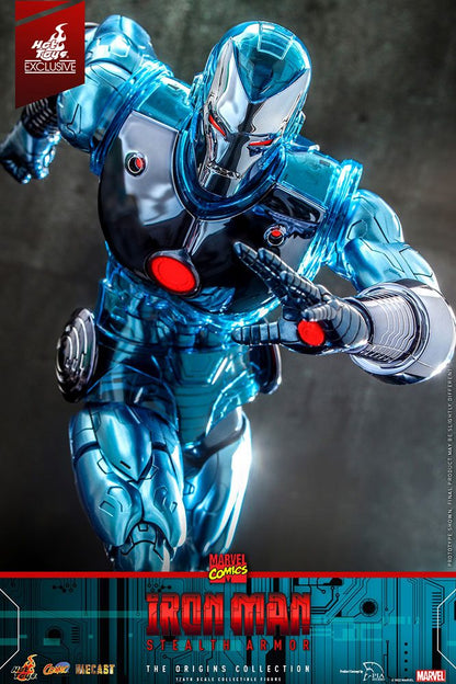 Marvel Comics Diecast Actionfigur 1/6 Iron Man (Stealth Armor) Hot Toys Exclusive 33 cm