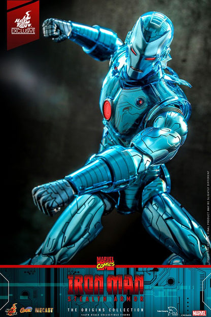 Marvel Comics Diecast Actionfigur 1/6 Iron Man (Stealth Armor) Hot Toys Exclusive 33 cm