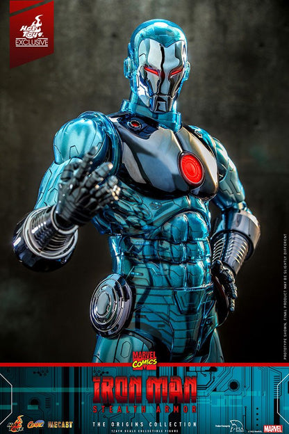 Marvel Comics Diecast Actionfigur 1/6 Iron Man (Stealth Armor) Hot Toys Exclusive 33 cm