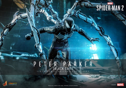 Spider-Man 2 Video Game Masterpiece Actionfigur 1/6 Peter Parker (Schwarzer Anzug) 30 cm