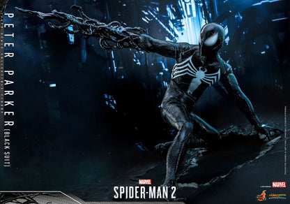 Spider-Man 2 Video Game Masterpiece Actionfigur 1/6 Peter Parker (Schwarzer Anzug) 30 cm