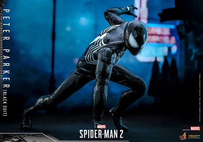 Spider-Man 2 Video Game Masterpiece Actionfigur 1/6 Peter Parker (Schwarzer Anzug) 30 cm