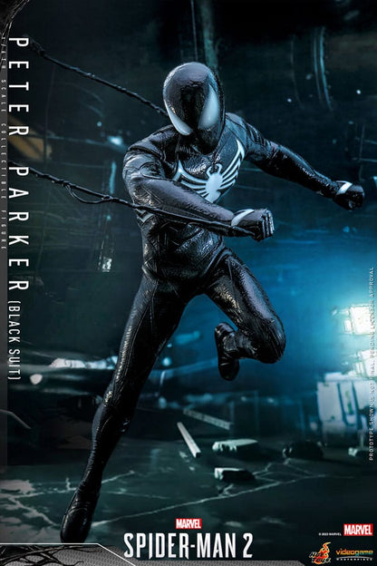 Spider-Man 2 Video Game Masterpiece Actionfigur 1/6 Peter Parker (Schwarzer Anzug) 30 cm