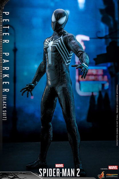 Spider-Man 2 Video Game Masterpiece Actionfigur 1/6 Peter Parker (Schwarzer Anzug) 30 cm