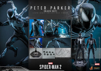 Spider-Man 2 Video Game Masterpiece Actionfigur 1/6 Peter Parker (Schwarzer Anzug) 30 cm