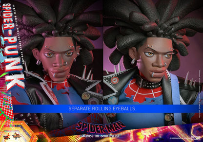 Spider-Man: Across the Spider-Verse Movie Masterpiece Actionfigur 1/6 Spider-Punk 32 cm